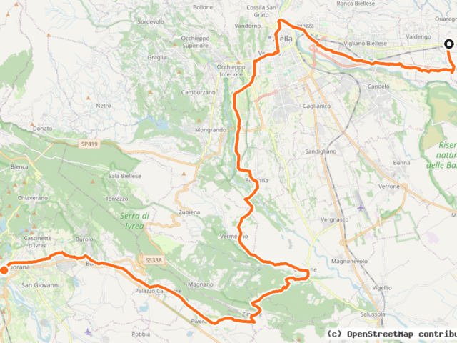 Ciclovia Pedemontana Alpina (BI 12)