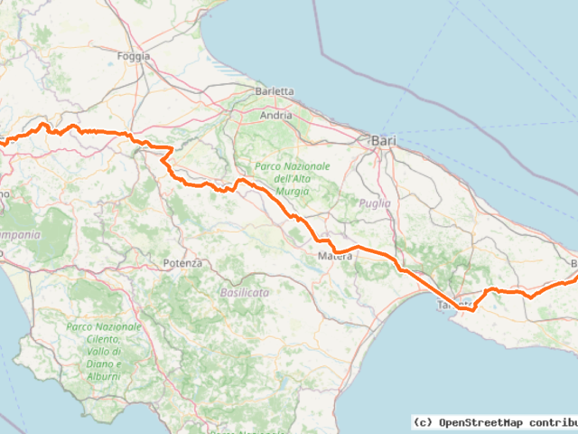 EuroVelo 5 - Lungo l’antica via Appia