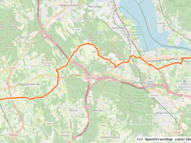 Ciclovia Pedemontana Alpina (BI-12) – 17 km