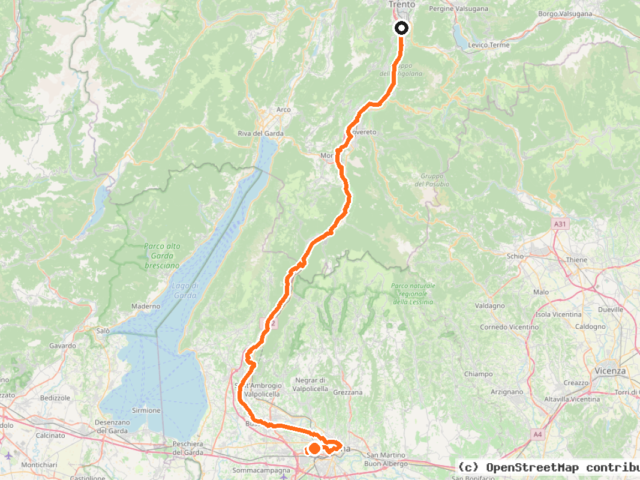 Via Claudia Augusta – 108 km