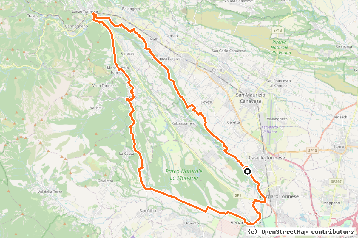 Il tracciato del percorso StouRing