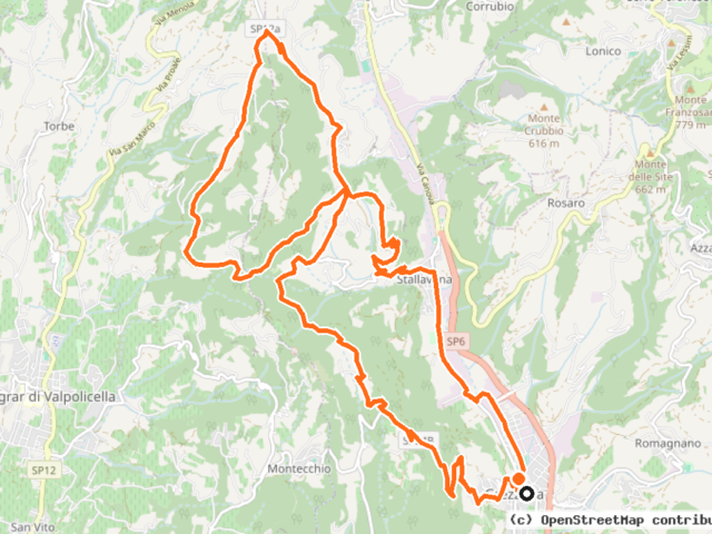Giro del Monte Comun in bici (A1)