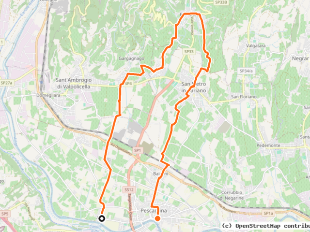 Arcè - Fumane - San Pietro - Pescantina (16A)