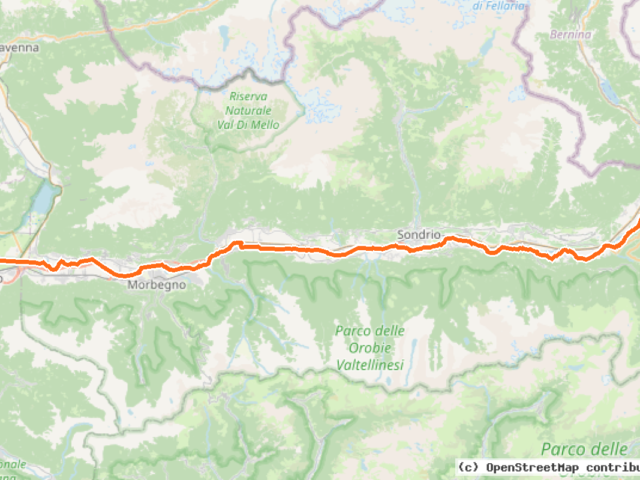 Sentiero Valtellina
