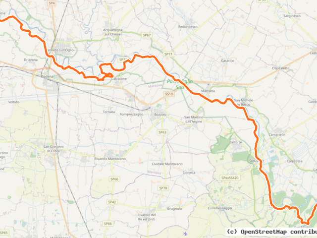 Ciclovia dell'Oglio - Tappa 4: Pontevico - San Matteo delle Chiaviche (OG04)