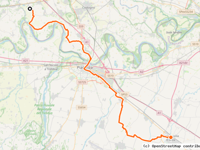 Ciclovia Francigena - VFB08