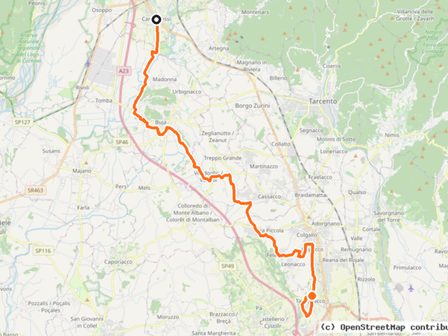 Alpe Adria Radweg Etappe 7 (CAAR7)