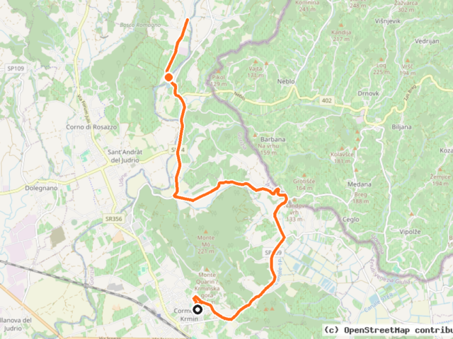 Amare in bici n. 3 (3. Cormons/Collio - Abbazia di Rosazzo)