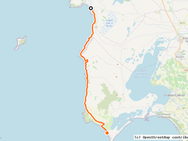 Ciclovia della Sardegna Oristano-Bosa (CS15)