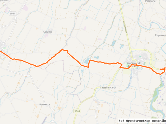 Percorso Verdiano (GV-3) – 14 km