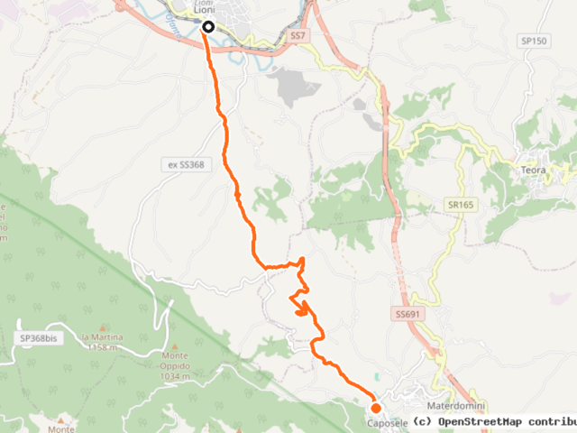 Ciclovia delle Acque Ofanto-Sele: Caposele-Lioni