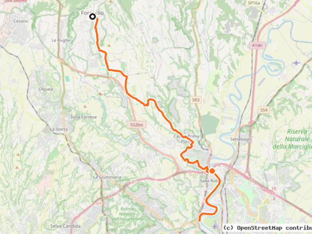 Ciclovia Francigena - VFB23