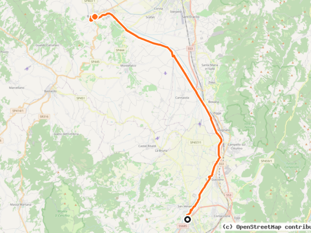 Ciclovia Spoleto-Assisi