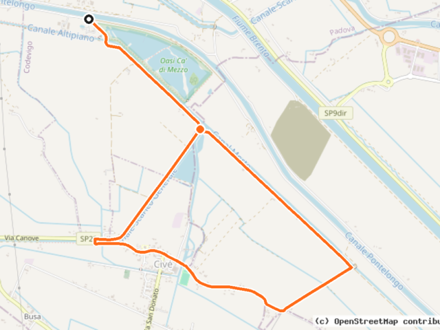 Itinerario delle bonifiche benedettine (I1I2)