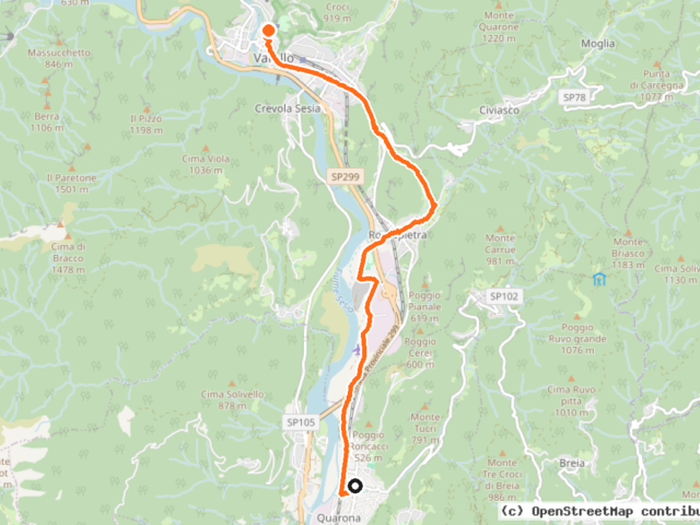 Ciclabile Borgosesia-Varallo (PCV4)
