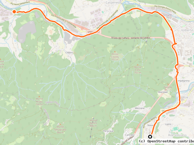 Villanuova - Tormini - Roè Volciano