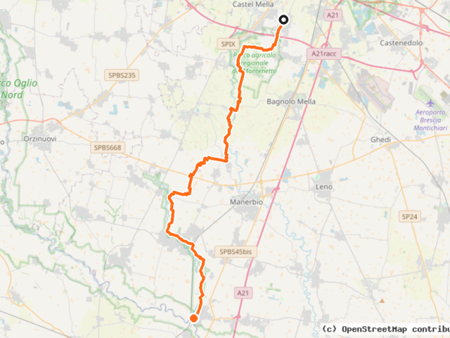 Ciclovia del Mella (tratto sud) (ME01)